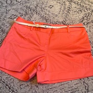 Orange pink express shorts